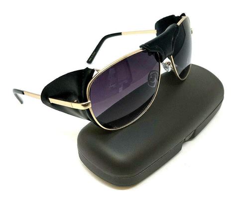 sunglasses with leather side shades